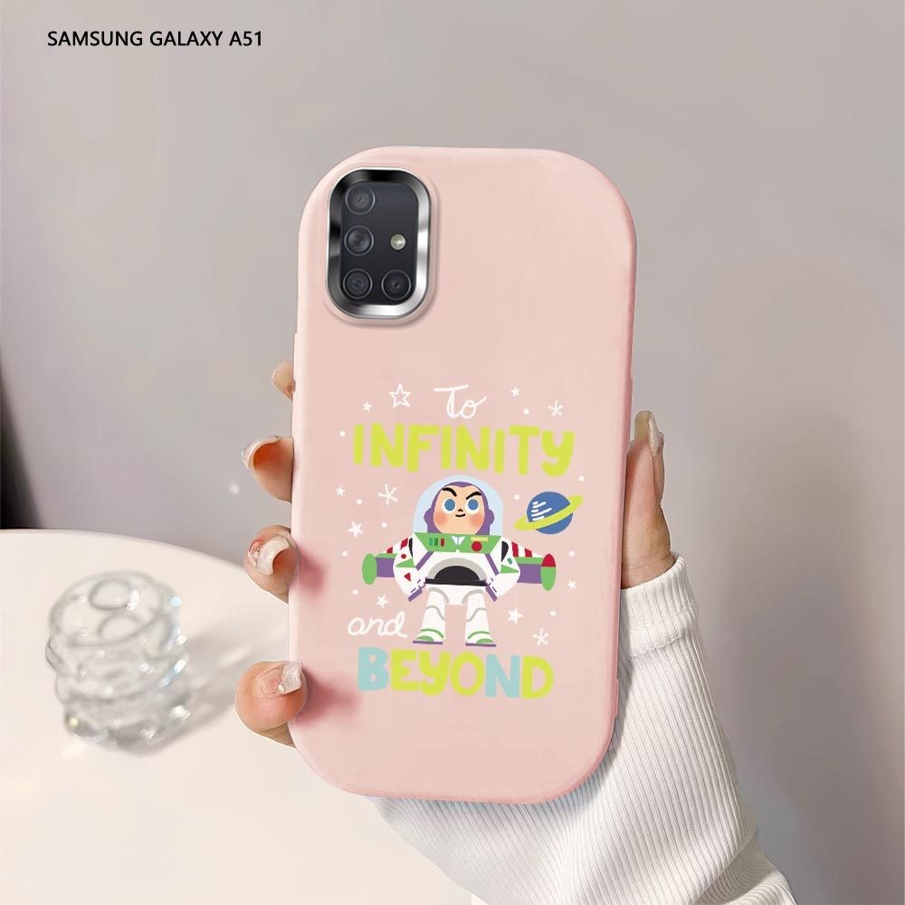 Untuk Samsung Galaxy A71 A51 A31 A21S A11 M11 Anime Toy Story Back Cover Case Soft Original Liquid S