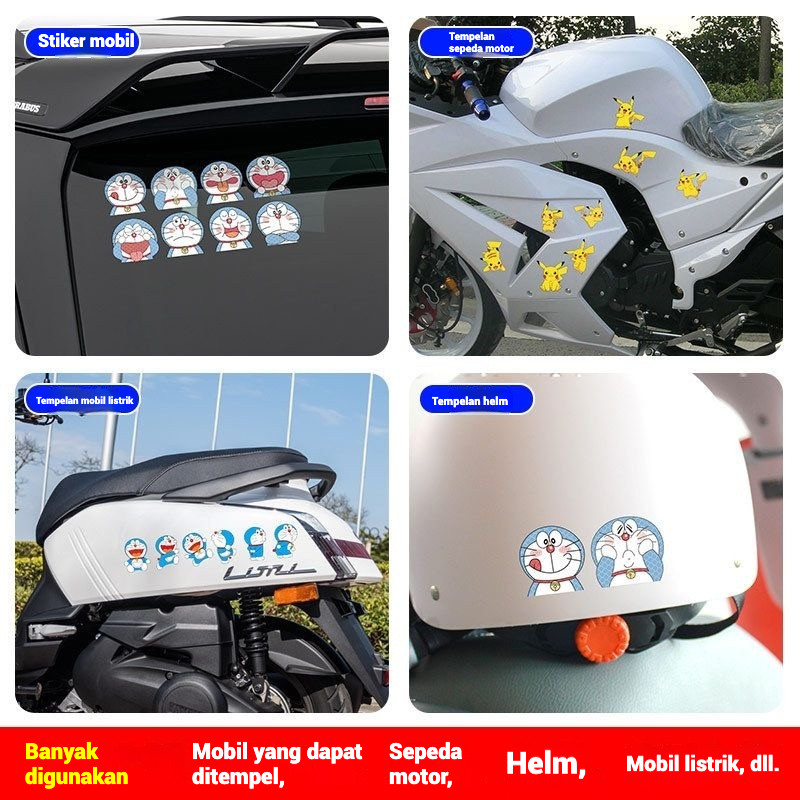 

Stiker Bumper Kreatif Pikach /Stiker Peringatan Reflektif Mobil/Stiker Penutup Bekas Luka Reflektif