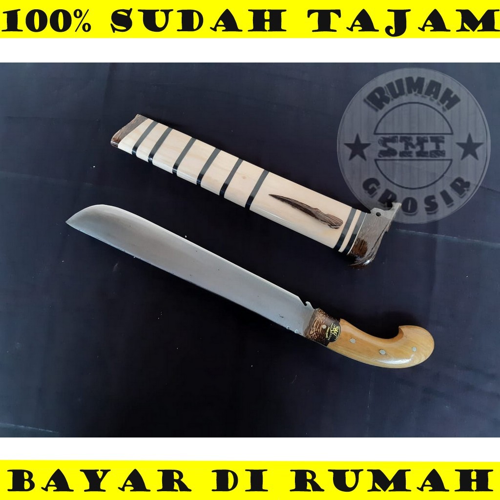 GOLOK MERSI GOLOK pemotong kayu Serbaguna Fulltang Baja Per