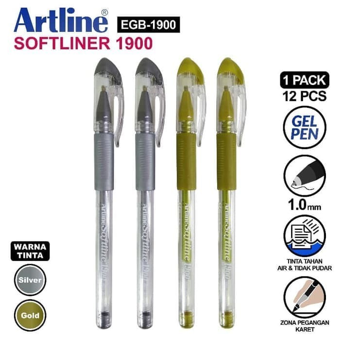 

BP ARTLINE SOFTLINE EGB-1900 / PULPEN GEL GOLD PULPEN GEL SILVER