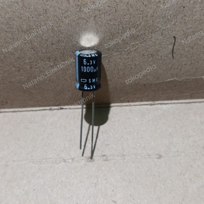 Part 5960 kapasitor elco 1000uf 1000 uf 6.3v 6,3v 6v3 6.3 6,3 volt nippon
