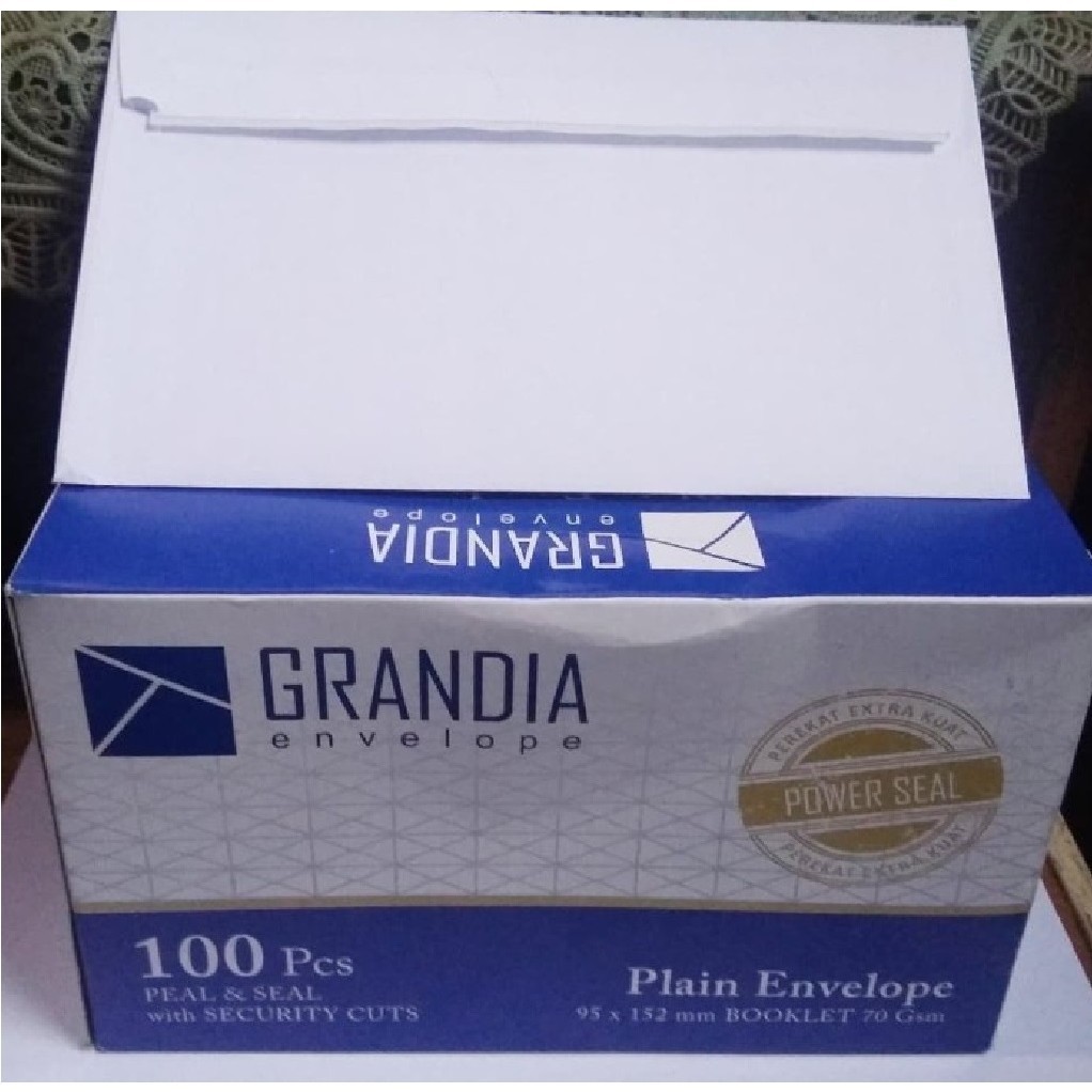 

Amplop Grandia Plain 1bok isi 100pcs