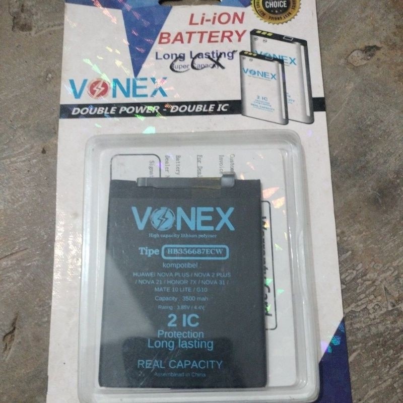 BATRE BATERAI HUAWEI HONOR7x/HONOR 7X/NOVA 2I/NOVA 3I/MATE 10 LITE/G10/P30 LITE(HB356687ECW)