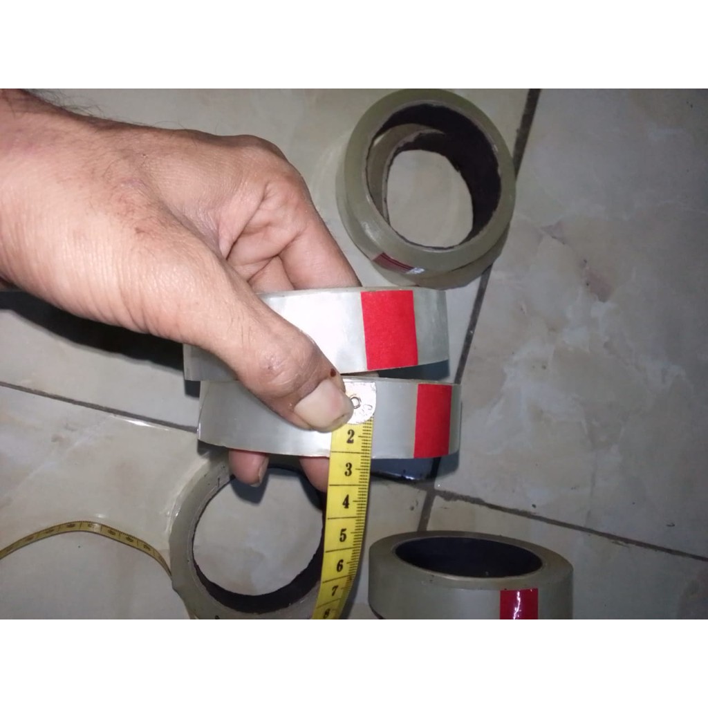 

lakban lebar 2 cm sekilo husus bening kiloan isolasi kecil solasiban