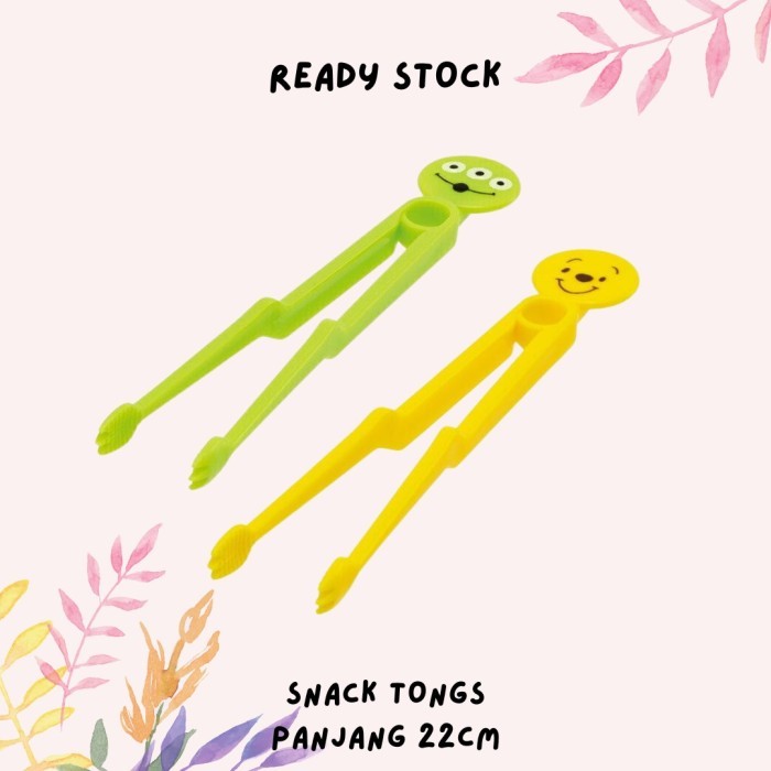Snack Tongs Penjepit Snack Makanan Roti Buah Skater Jepang