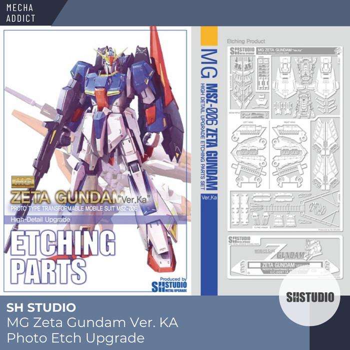 MG Zeta Gundam Ver Ka Photo Etch Metal Detail Up by SH Studio