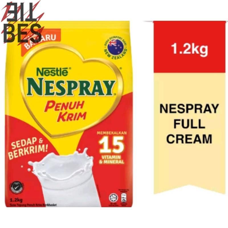 

BESTIE NESPRAY Full Cream Milk Powder | Susu Bubuk Nespray Penuh Krim 1.2kg