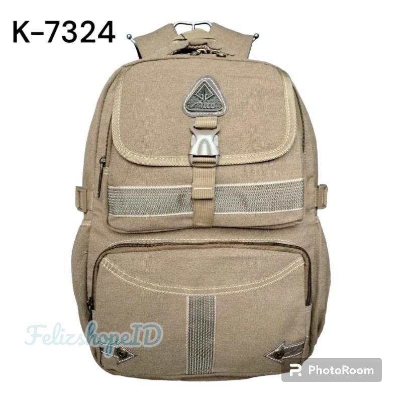 Tas Ransel Alto Kanvas Pria Wanita/ Tas Ransel Alto Original