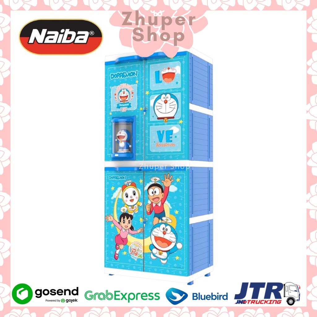 NAIBA DOLL 9284 / 9254 - Lemari naiba Doll Doraemon dan Hellokitty