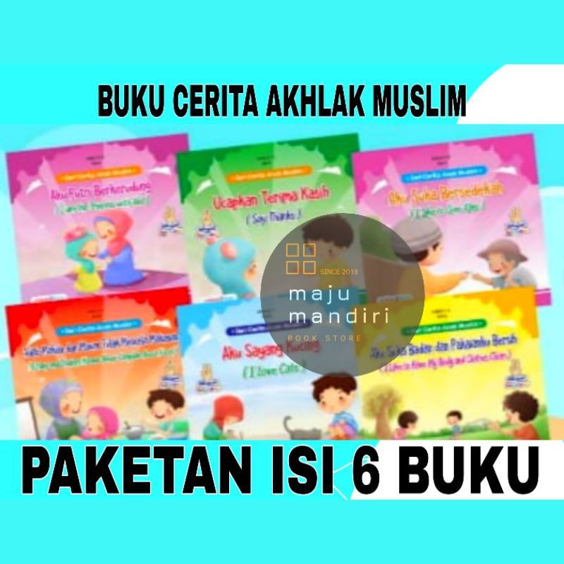 

PAKET ISI 6 - Buku Cerita Anak Muslim