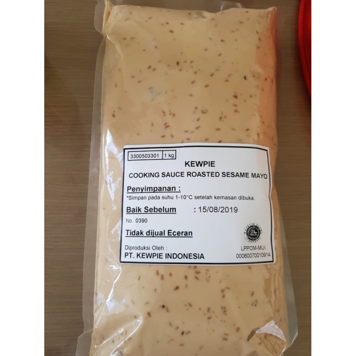 

Kewpie Cooking Sauce Roasted Sesame Mayo 1kg Wijen Sangrai