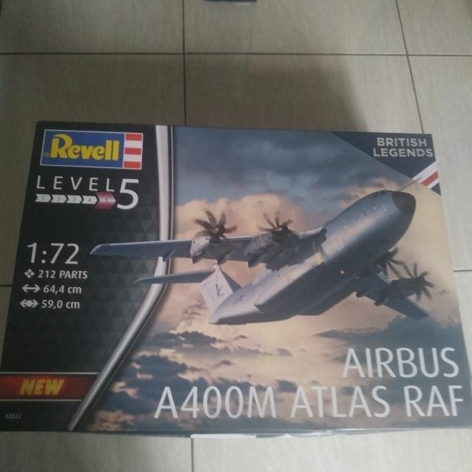 New pesawat airbus A400M atlas RAF british legend 1/72 model kit