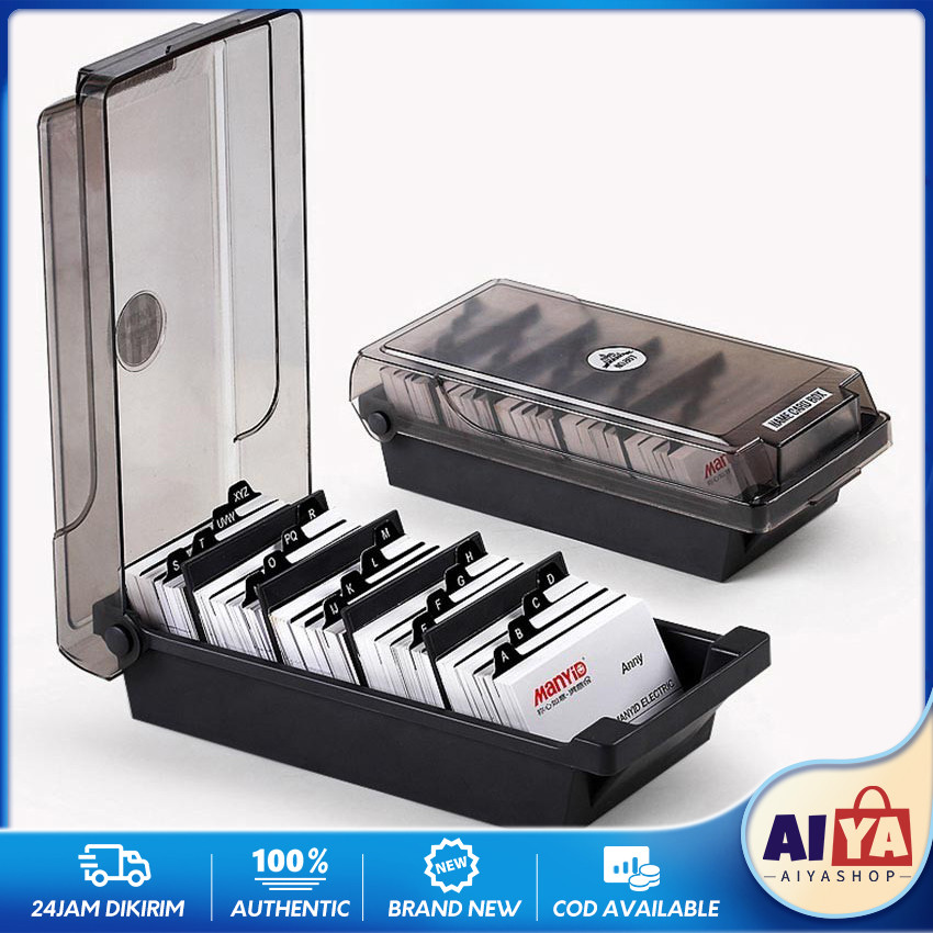 Box Kartu Nama Case Plastik Bening Big Size / Tempat Kartu Nama / Kotak Kartu Nama / Name Card Holde
