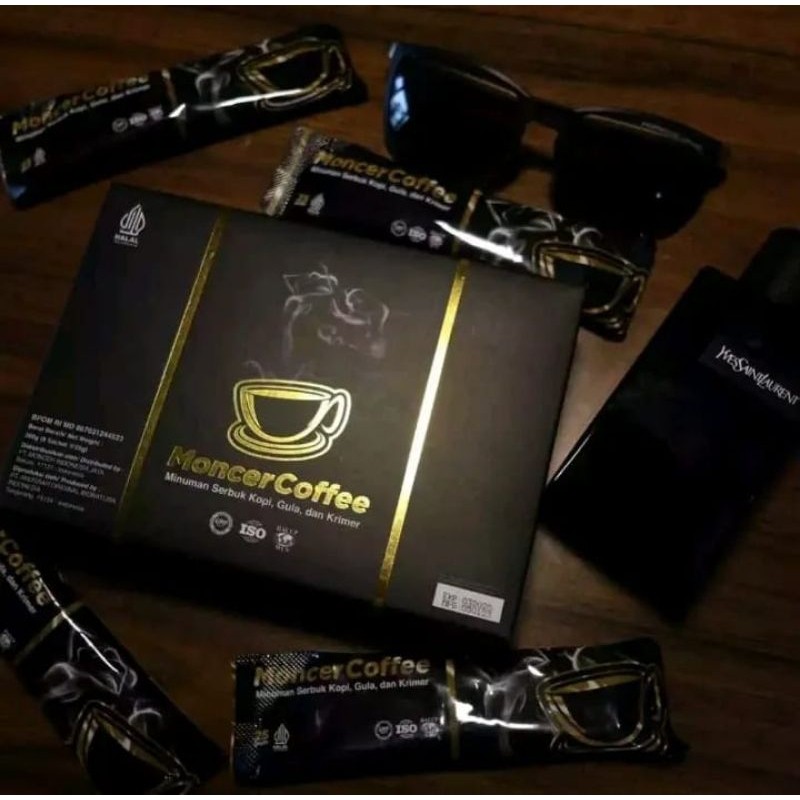 

Larisss Kopi Monceer Cofee Herbal Halal teruji BPOM 100% Original