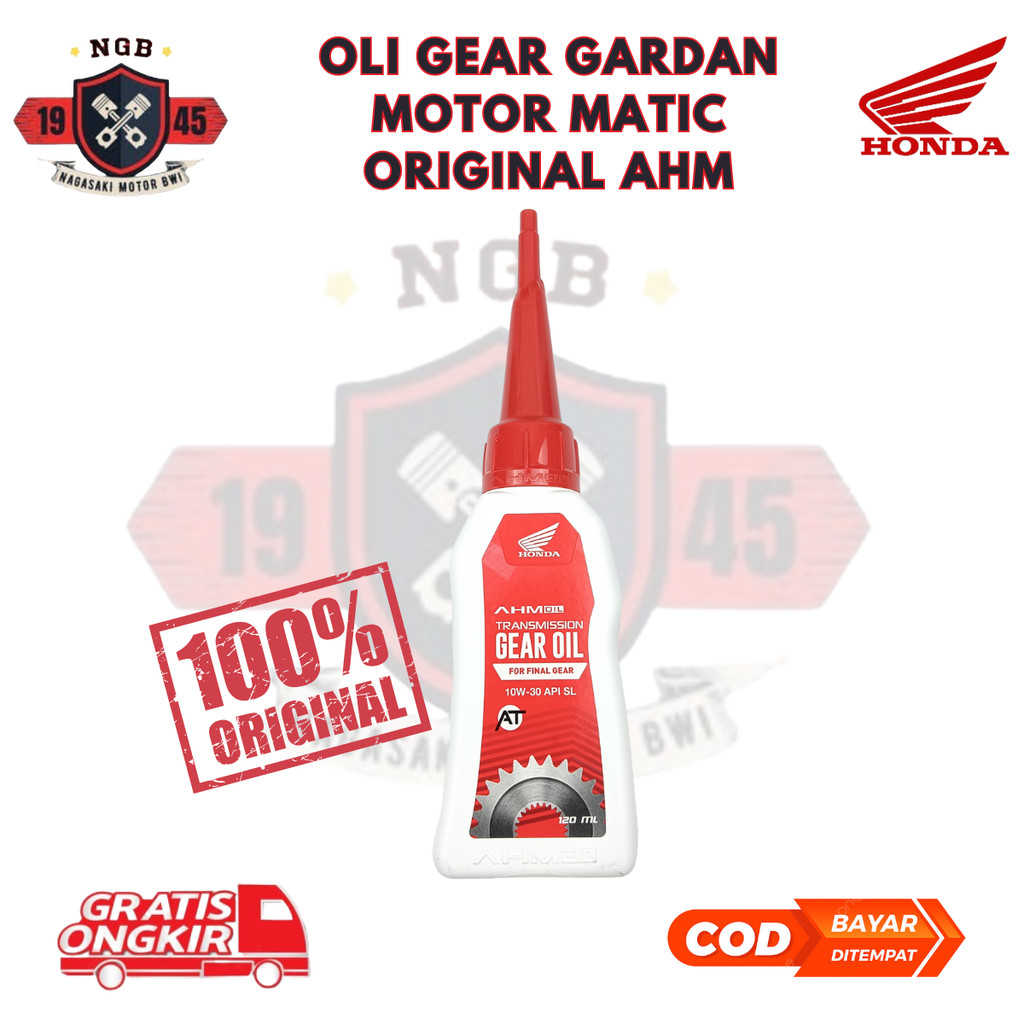Oli Gardan Oli Gear Matic ORI AHM 120 ML - Oli Gardan Motor Original Honda Transmission Gear Oil