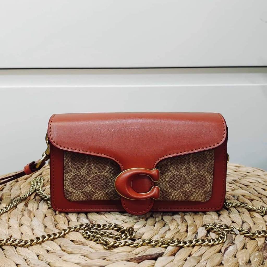 Tas CH CK025 Tabby Crossbody Wristlet In Signature Canvas