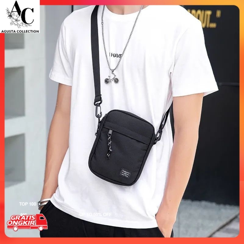 Tas Pria Terkini / Tas Selempang Kecil Multifungsi Tas kecil Tas Keren