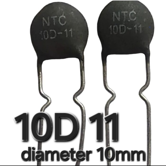 ( NTC ) hitam 2p kaki 2 Negative Temperature Coefficient  Temperature Coefficient thermis termistor 