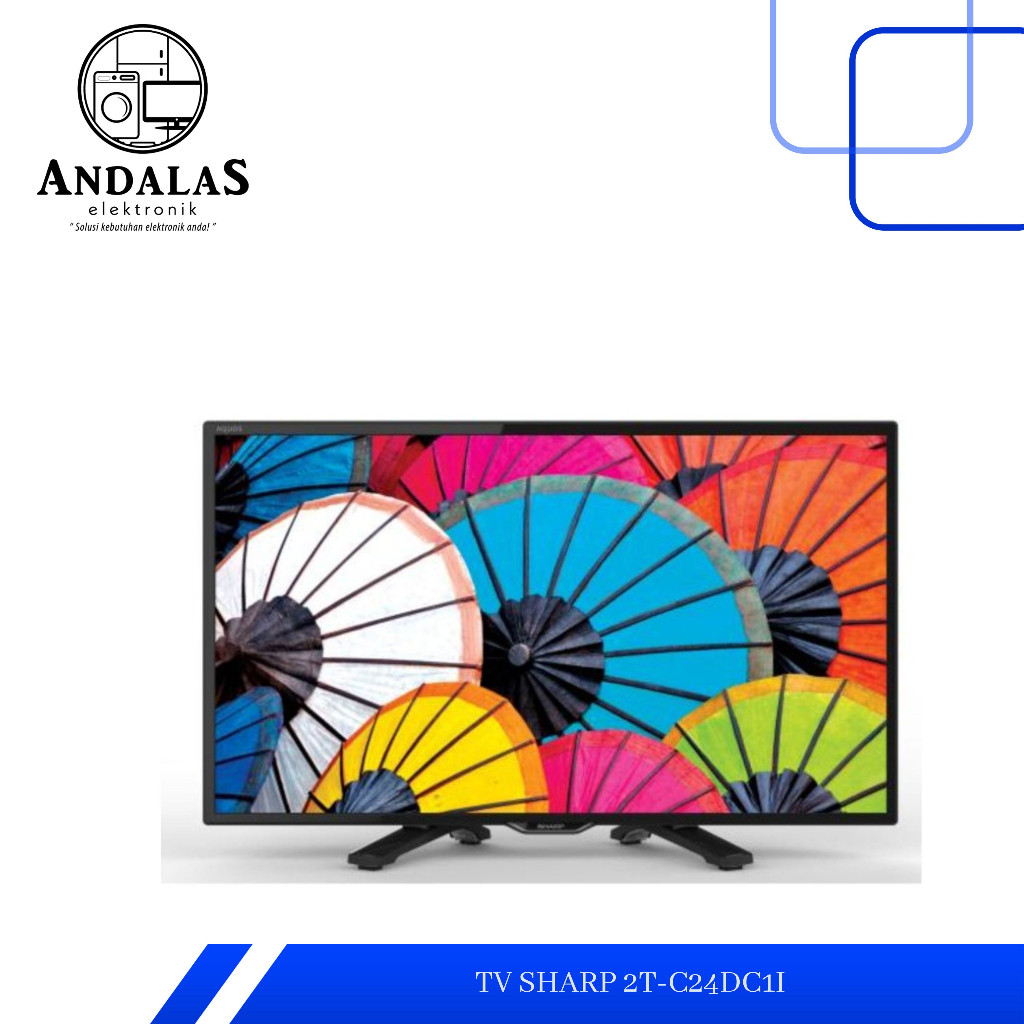 SHARP 24 INCH 2T C24GD1500I / 24GD1500 / 2T-C24GD1500I DIGITAL TV / SHARP 24DD1I LED TV 24" DIGITAL 