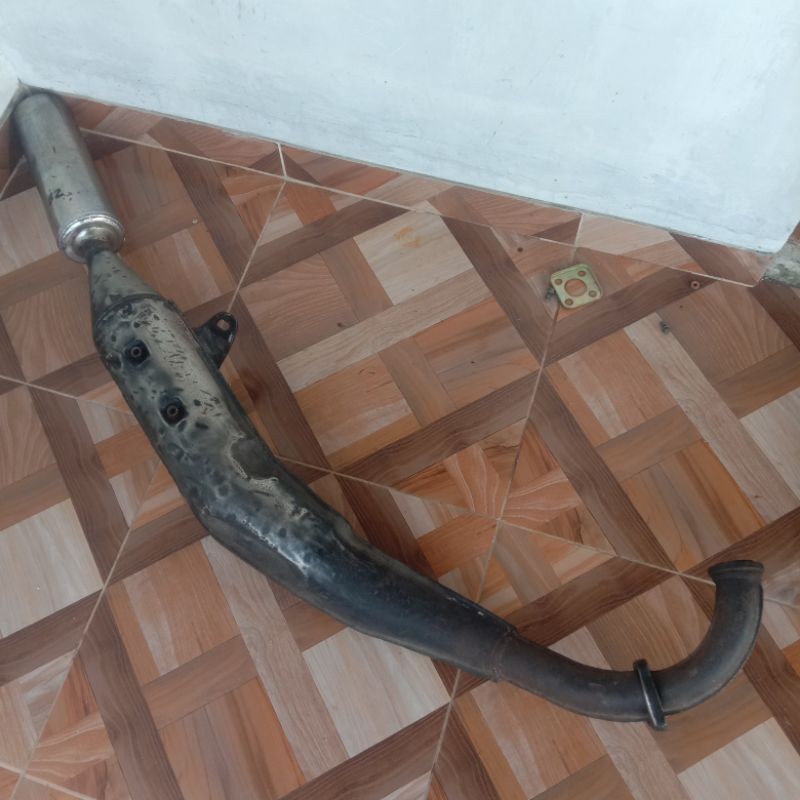 knalpot rxz rzr 3bs original bedelan bobokan belekan Muffler silincer mufler exhaust exos