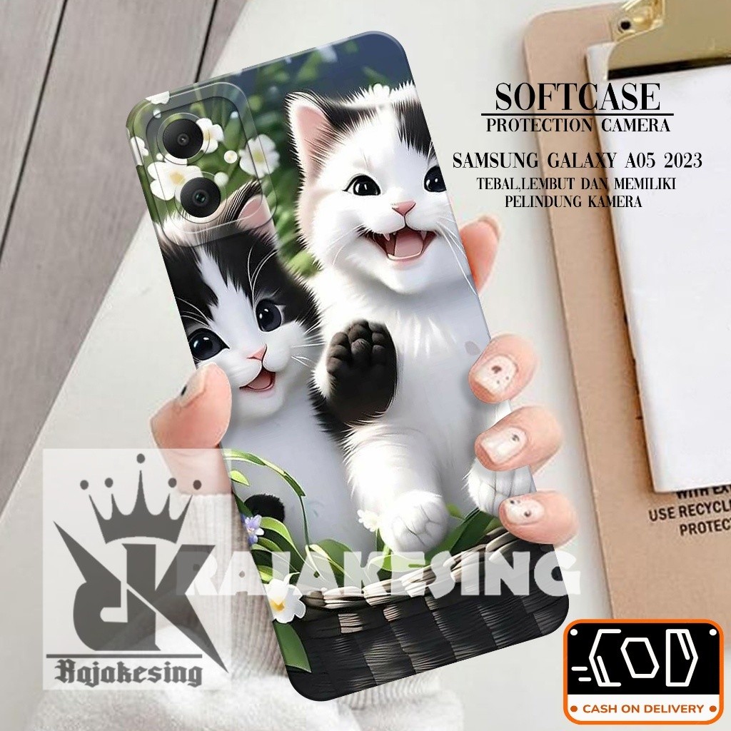 Trans Case Casing Hp Samsung A05 2023 Terbaru - Softcase Silikon Hp Samsung A05 2023 Terbaru