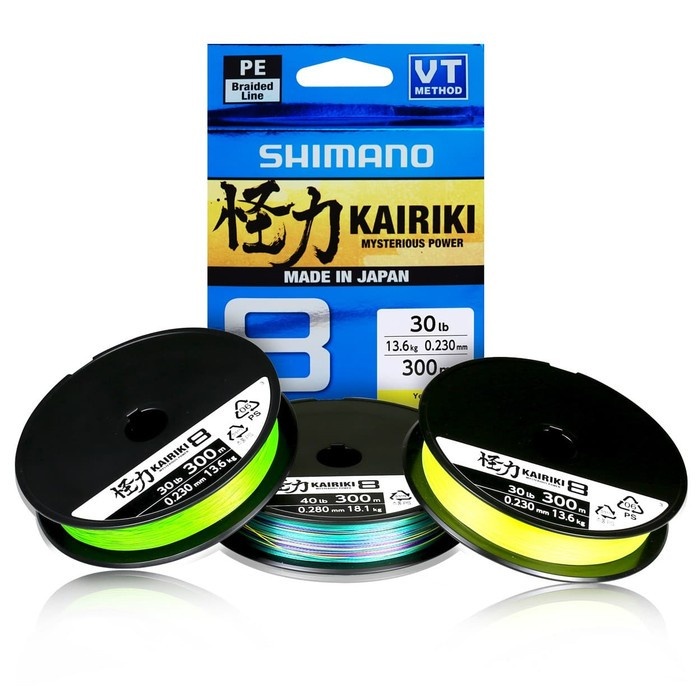 SENAR PANCING SHIMANO PE KAIRIKI 300M - 10 Lbs