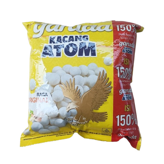 

Garuda Kacang Atom 50gr(33gr+17gr)