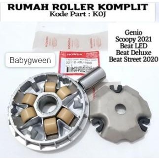 GW- RUMAH ROLLER ASSY SET ROLLER BEAT NEW 2020 - GENIO - SCOOPY 2021 - BEAT STREET 2020 - BEAT LED -