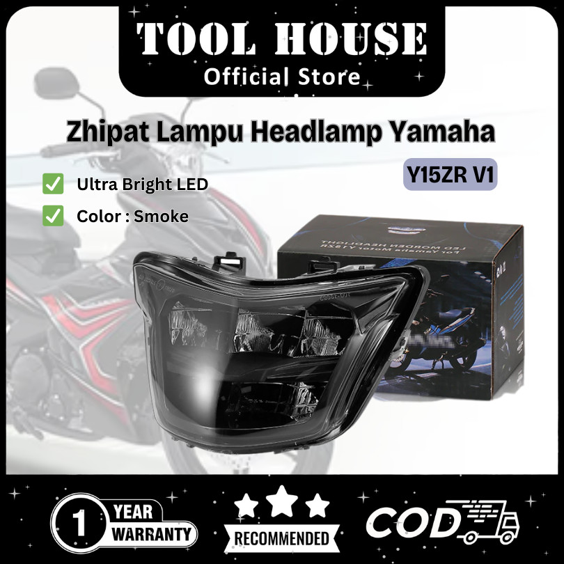 Tool House [Garansi Toko 1 Tahun] Zhipat Lampu Yamaha Y15 Y15Z Y15ZR /Jupiter MX King / MX King 150 