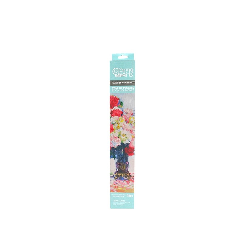 

OHSOME-Langer·Paint By Numbers · Hanging Version ·Vase of Peonies/Terrace at Night/Dance Class