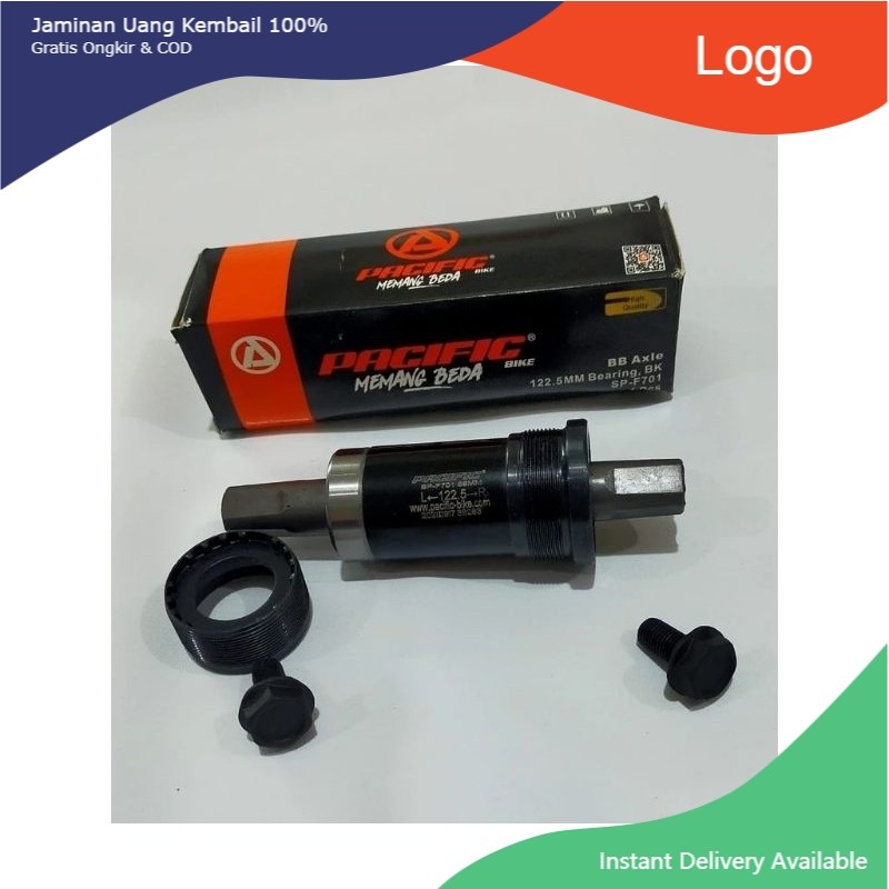 BB BATTOM BRACKET SEPEDA MTB PACIFIC 122 BEARING