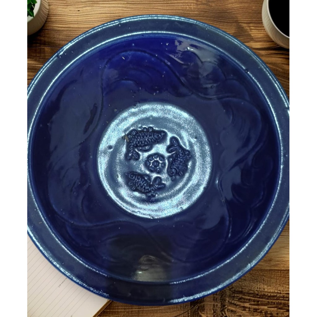 Piring hias keramik klasik/ piring antik