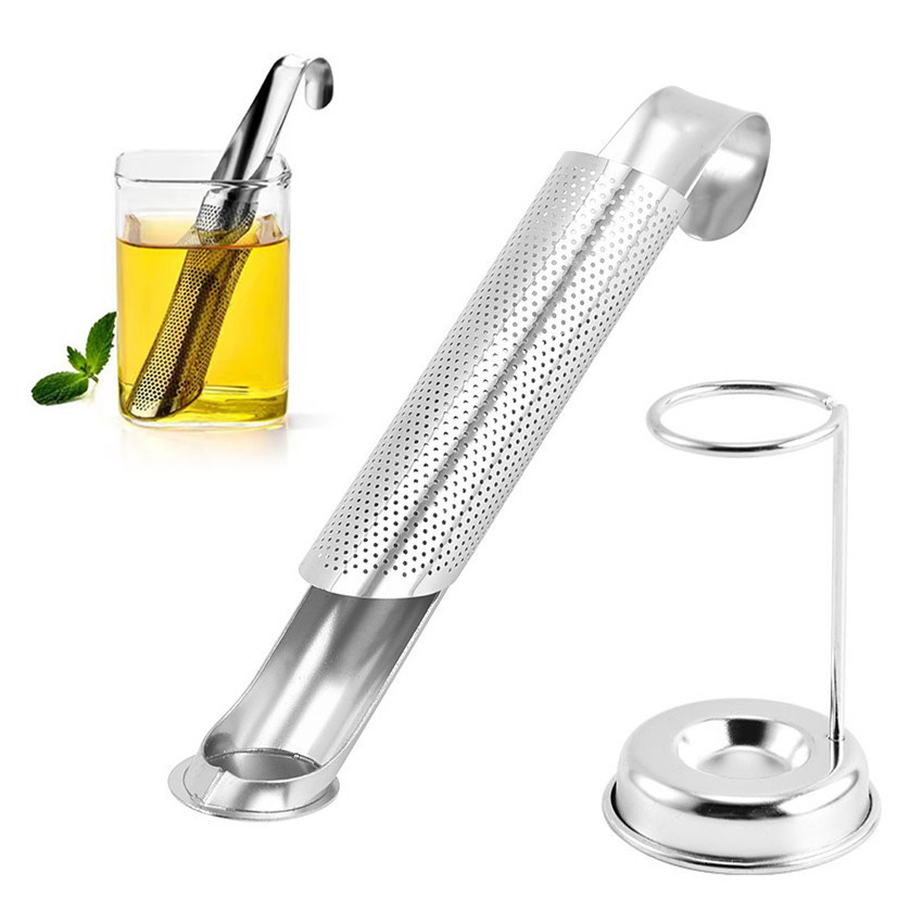 Saringan Teh / Kopi Stainless Steel Penyaring Teh / Kopi Stainless Tea Infuser Tube / Saringan Teh