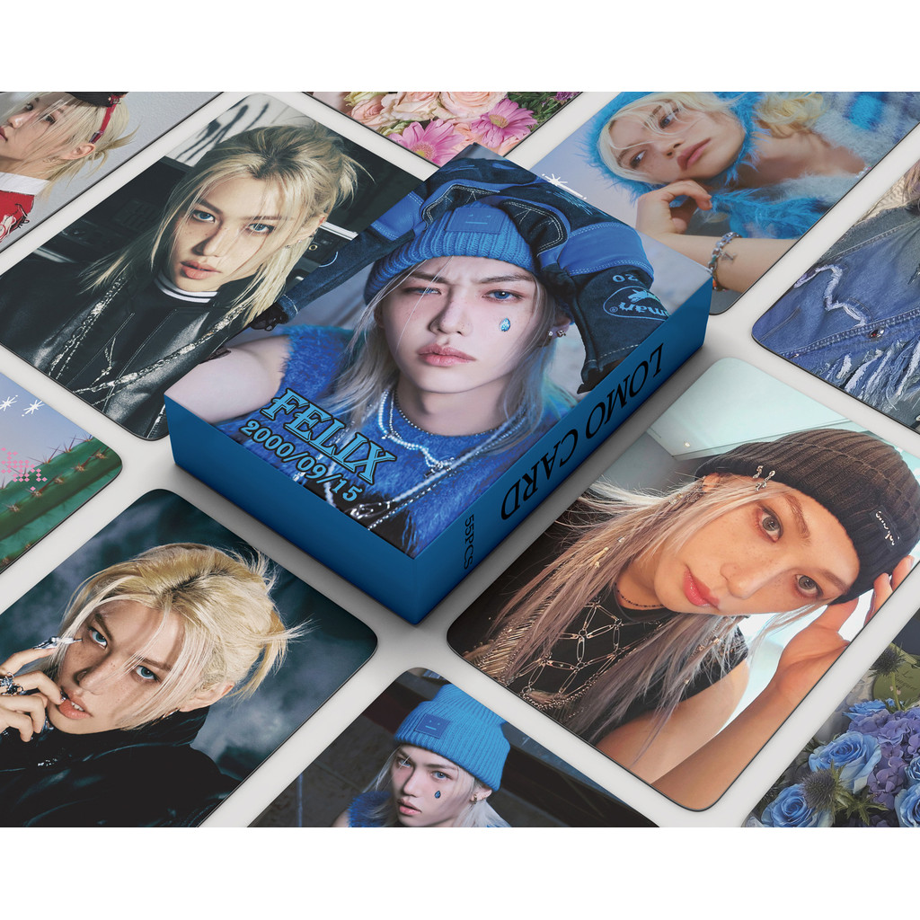 

55Pcs/Set Kpop New Ablum ATE Lomo Card Felix Photo Print Pictures Photocard Fans Collection Postcards Gifts