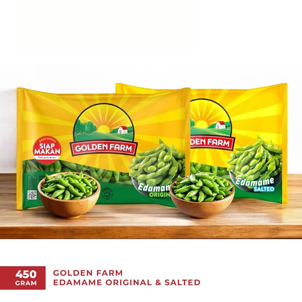 

Edamame Kacang Kedelai Jepang Salted Frozen/Original Frozen