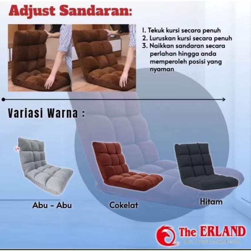 Kursi Lesehan Sofa Tatami - Furniture Jepang Minimalis - Kursi Lantai Nyaman - Meja Lesehan Set - Ku