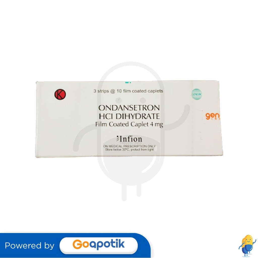 Ondansetron Infion 4 Mg Box 30 Kapsul