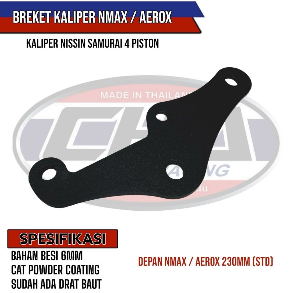 DO Breket NMAX Kaliper NISSIN SAMURAI 4 Piston