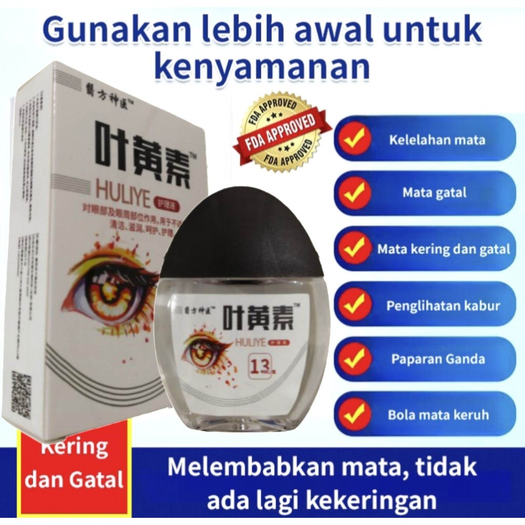 HERBAL CINA ASLI 100% ORIGINAL Obat Tetes Mata Obat Mata Katarak Mata Kering Sakit Mata Merah Mata B