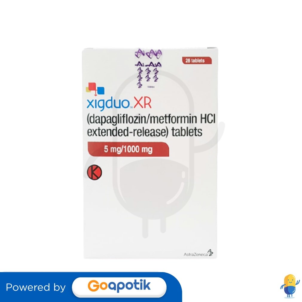 Xigduo Xr 5/1000 Mg Box 28 Tablet