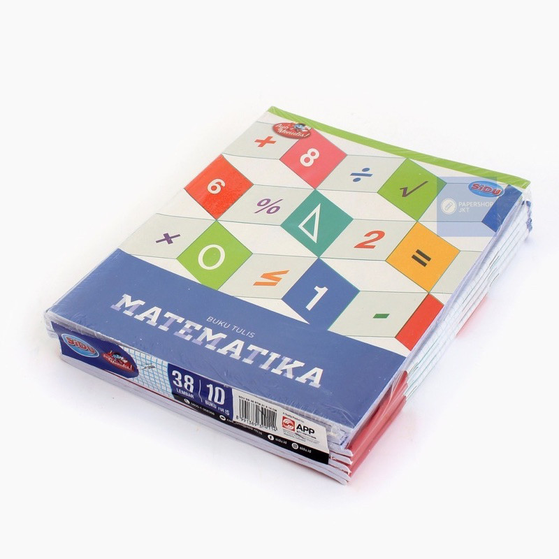 

(PAP) Buku tulis sidu / Sidu buku kotak besar kecil dan buku tulis 38 lembar / BUKU TULIS KOTAK BESAR DAN KOTAK KECIL ISI 10 BUKU
