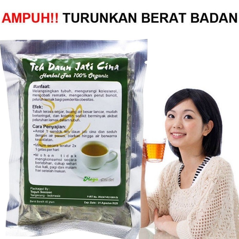 

Teh Daun Jati Cina - Teh Hijau/ Teh Herbal - Teh Pelangsing - Ampuh Melangsingkan Dgn Cepat