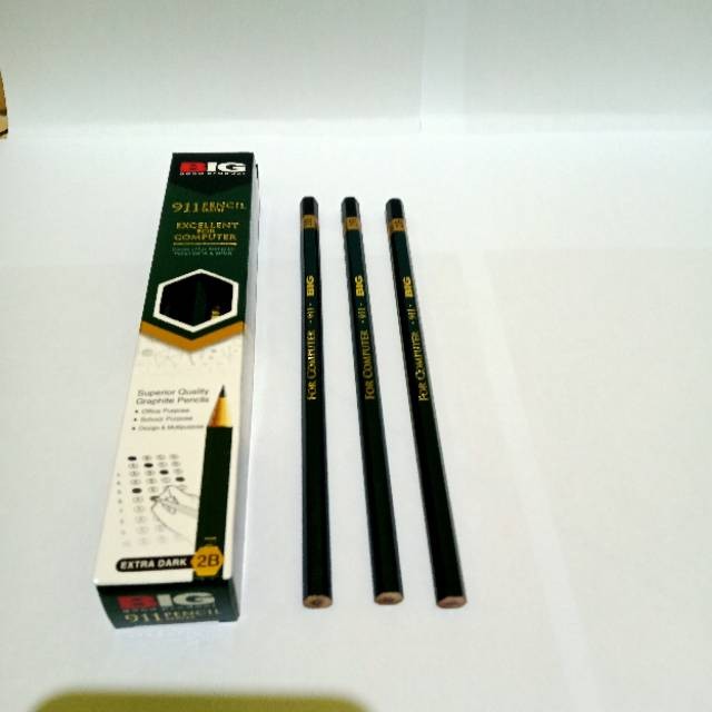 

ECER ( 1 PCS ) Pensil Raut 2B Big lengkap