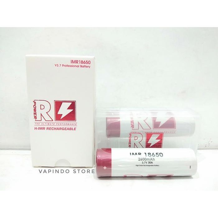 BATTERY R POWER RED ULTIMATE 18650 2600MAH 30A BATERAI
