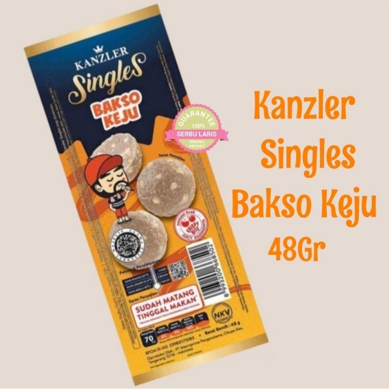 

Kanzler Singles Bakso Keju 48 Gram- ARDABA FROZEN
