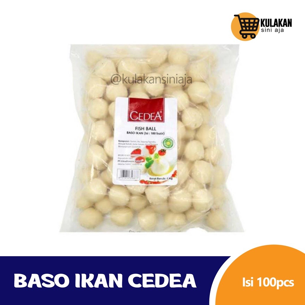 

Cedea Baso Ikan 100 pcs- ARDABA FROZEN
