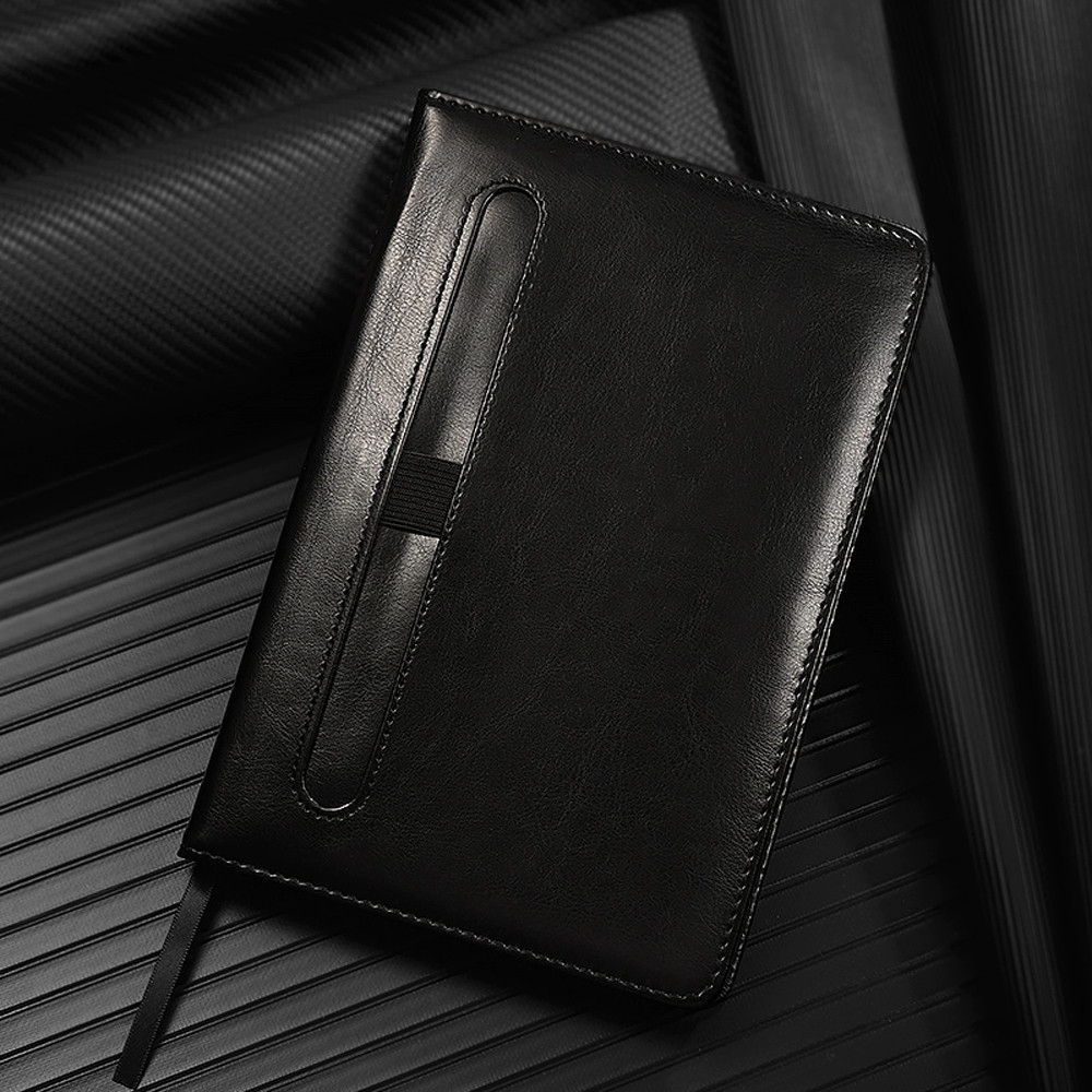 

New for Hongdian A5 Notebook fashion Business Office Notepad Student Diary Notebook Portable Leather Thickened Customization