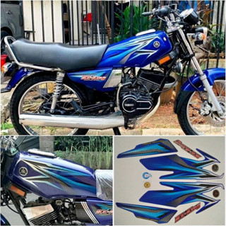 STRIPING STICKER RX KING 2005 BIRU