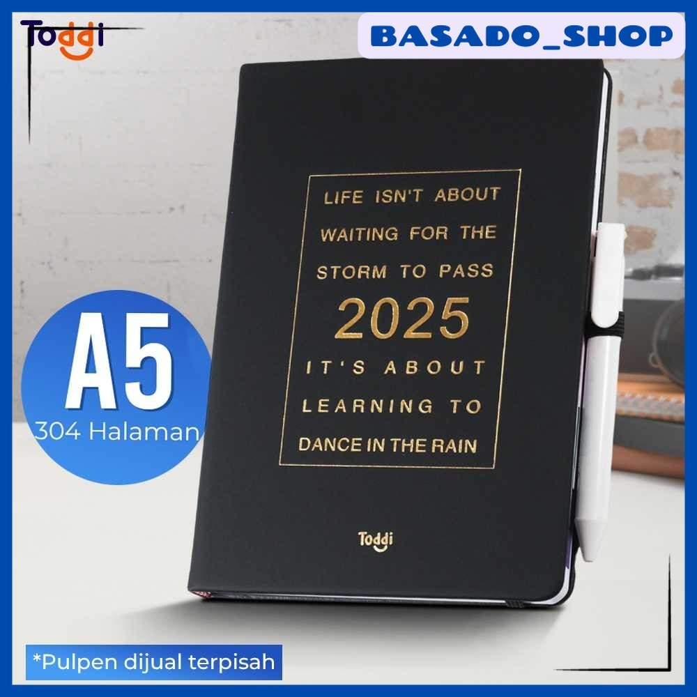 

Toddi Buku Agenda Softcover Monthly Planner Notebook 304 Halaman - TD-20251