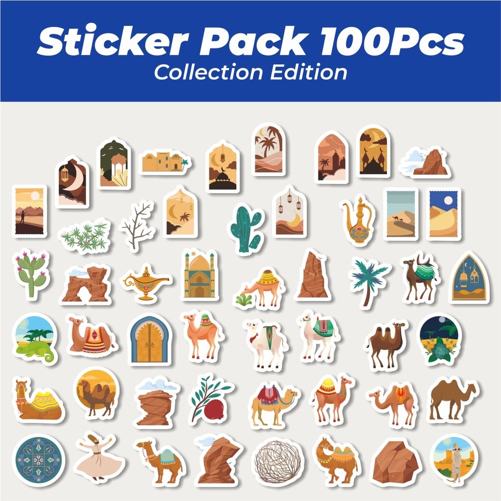 

Hot Stiker Gurun Camel Kartun Lucu Anti Air Stikers Berperekat Waterproof Sticker Decal Buat Motor Helm Buku Journal Koper Casing HP Laptop Botol Minum